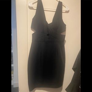 Bcbg black cocktail dress